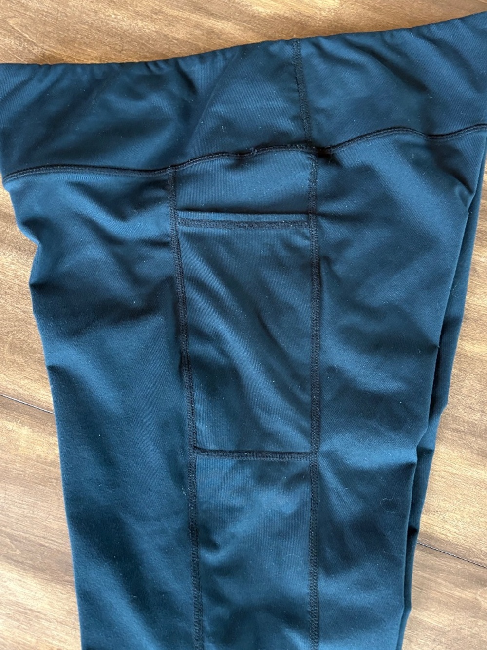 Piper by Smartpak Knee Patch Riding Tights Black Large - Picture 5 of 12
